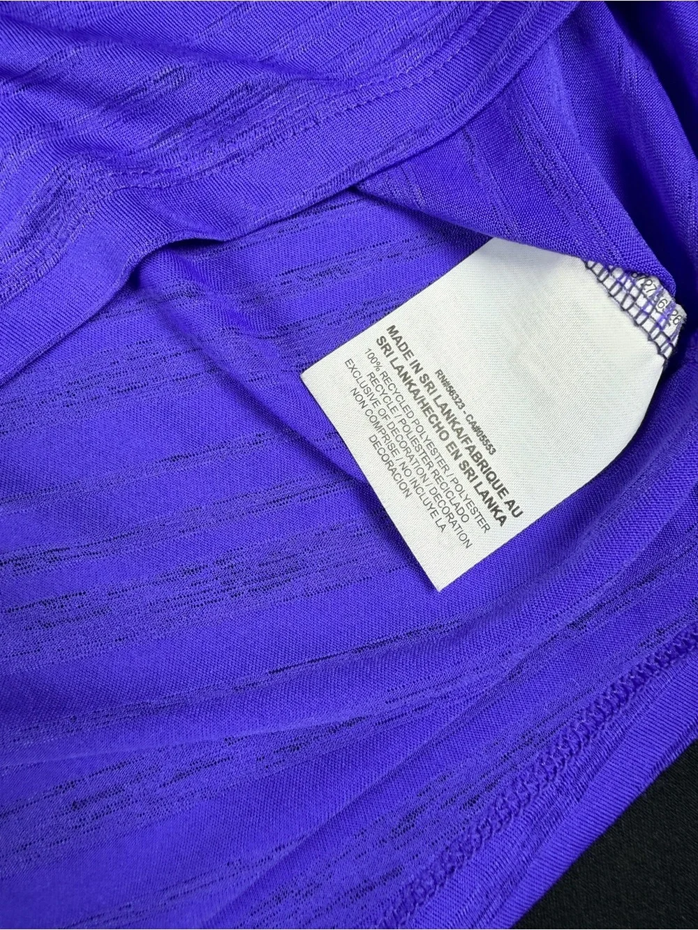 Nike Women's Violet Crossback Athletic Tank Top